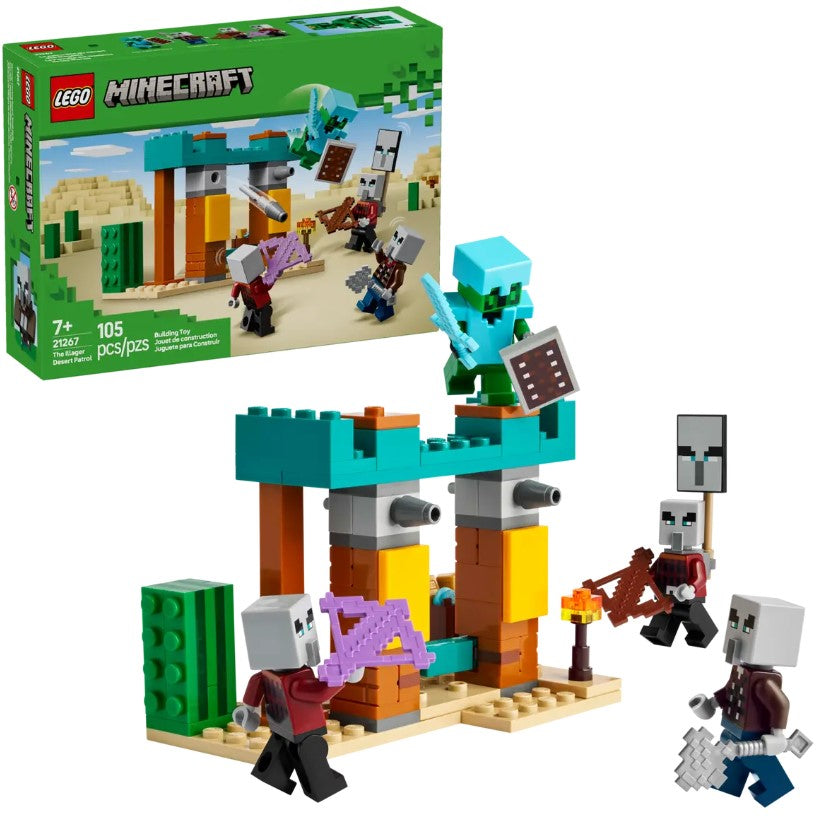 LEGO® Minecraft® The Illager Desert Patrol – 21267