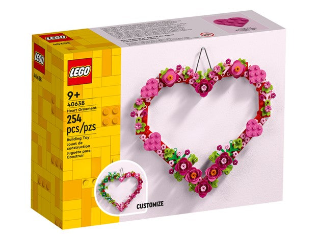 LEGO® Heart Ornament - 40638