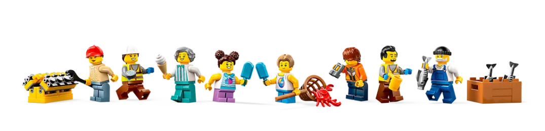 LEGO® City Seaside Harbor with Cargo Ship - 60422