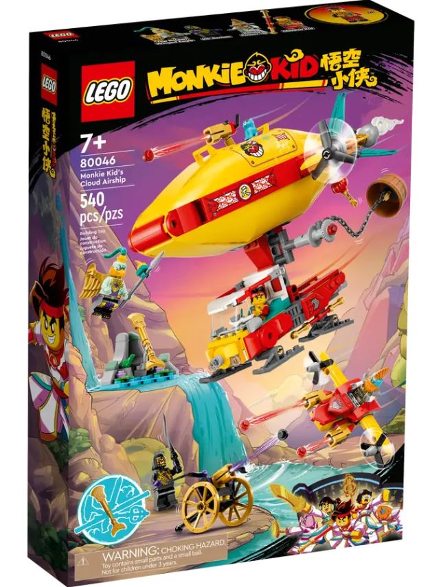 LEGO® Monkie Kid™ Monkie Kid’s Cloud Airship - 80046