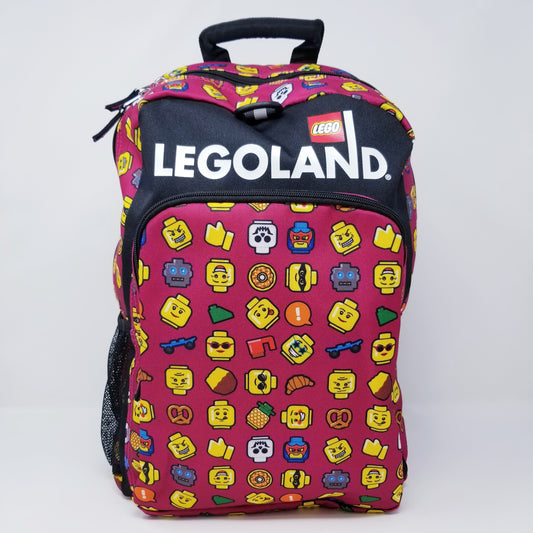 LEGOLAND® EXCLUSIVE Minifigure Emoji Collection Backpack - Pink