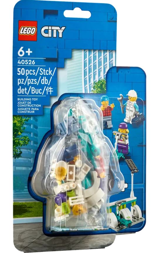 LEGO® City Electric Scooters & Charging Dock Accessory Set – 40526