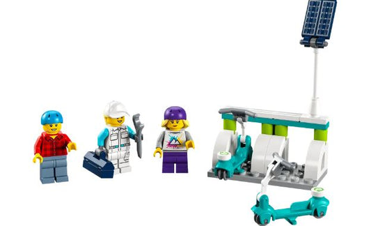LEGO® City Electric Scooters & Charging Dock Accessory Set – 40526
