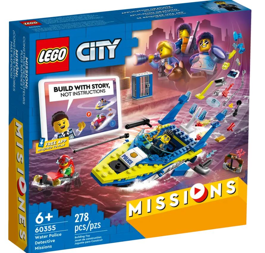LEGO® City Water Police Detective Missions - 60355