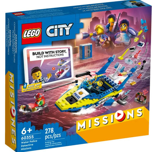 LEGO® City Water Police Detective Missions - 60355