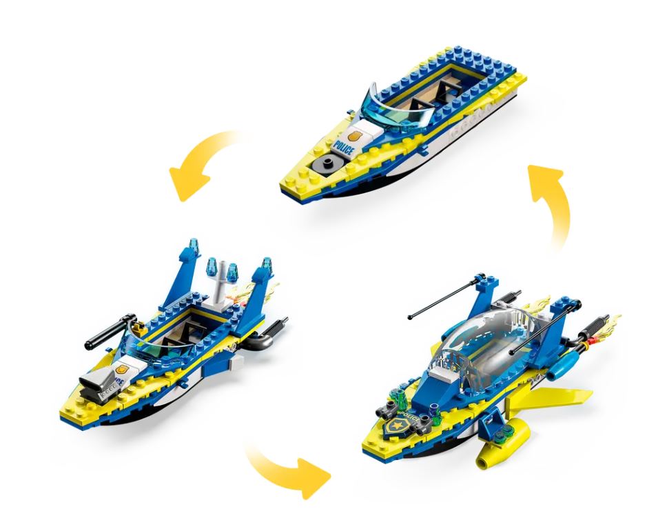 LEGO® City Water Police Detective Missions - 60355