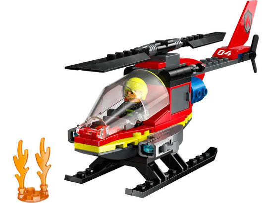 LEGO® City Fire Rescue Helicopter – 60411