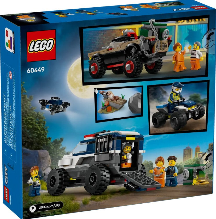 LEGO® City Off-Road Police Car Chase – 60449