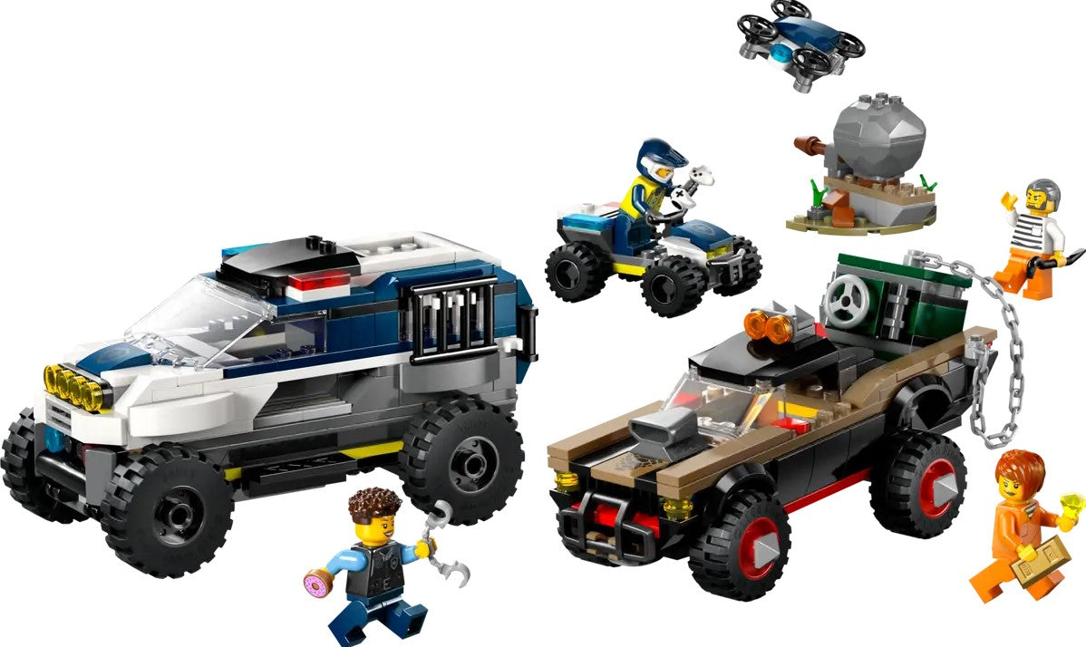 LEGO® City Off-Road Police Car Chase – 60449