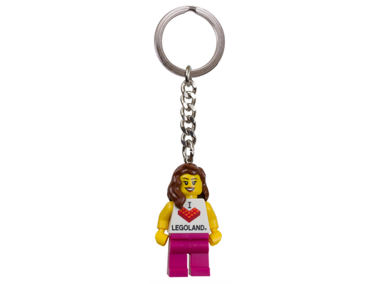 I Heart LEGOLAND® Keychain Girl - 851330