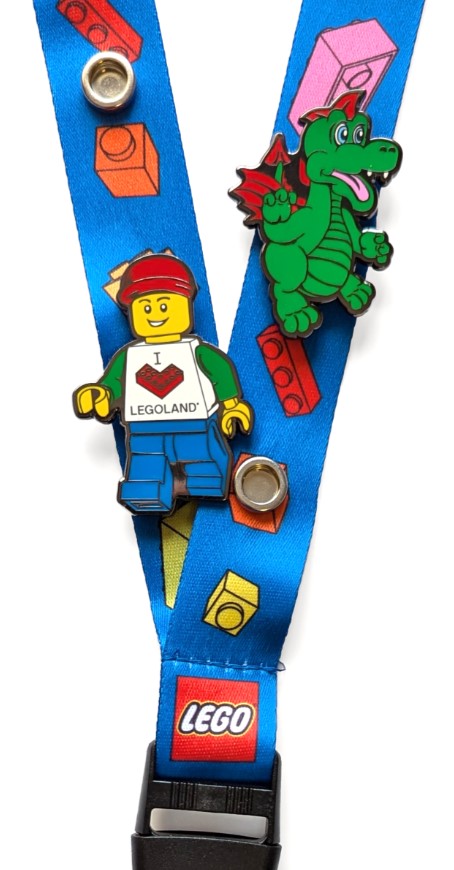 LEGO® Minifigures™ System Starter Lanyard Set Blue – Boy and Ollie – 53295